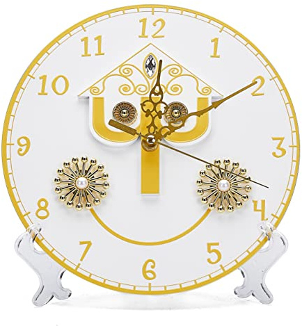 ASVP Shop It's a Small World Ride Inspired Wall Clock Including Stand World Prop Inspired