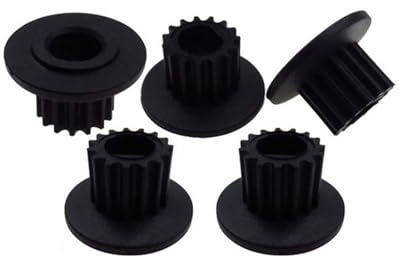 TUBBEK 5Pcs Brotmaschine Teile 15T Brotbackmaschine Riemengetriebe Ersatzteile, for Donlim for Midea ACA for Panasonic for Petrus for Philips for Küche for Haushaltsgeräte