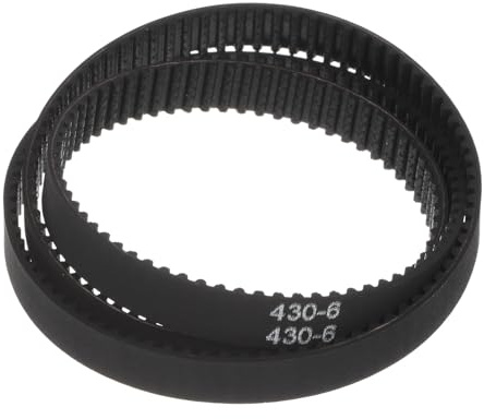 QUARKZMAN 2Stk 2GT Gummi Zahnriemen Gürtel Geschlossene Schleife Gummibänder 430-2GT-6 6mm Breite x 430mm Länge 3D Drucker Zahnriemen Gummizahnriemen Keilriemen Antriebsriemen