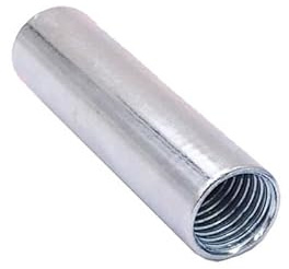 Langmutter Rund M6 x 50 mm Verzinkt Stahl - Verbindungsmuttern - Distanzmuffen - Größe und Menge wählbar (Gewinde: M6, Länge: 50 mm, Menge: 5 St.)