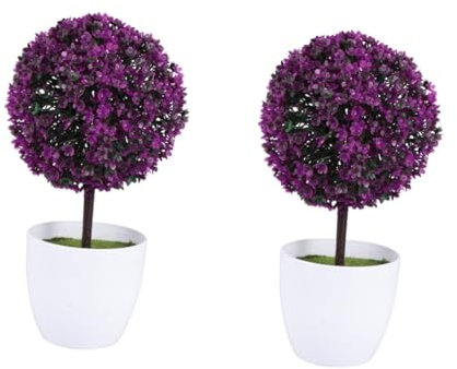 2St kunstpflanze kunstplflanze kunstplanzen longieren sabberlack Home Dekoration Dekorativer Bonsai relaxan Slack kalanchoe draussen Pflanzenkugel Kleiner Ball Anlage Blumentopf