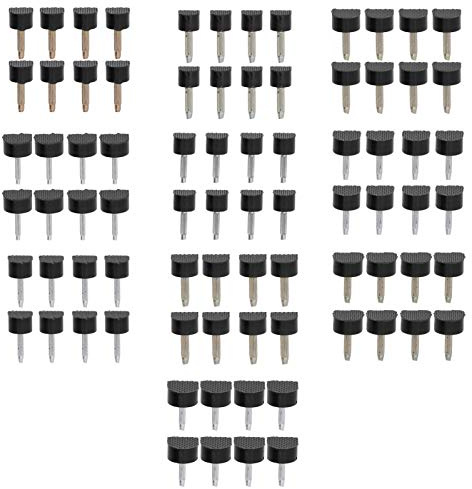 80 st högklackade spetslock TPU polyuretan järnsko reparation flera storlekar ersättning, standard