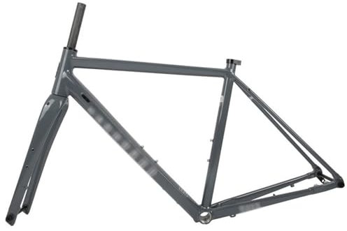 KLYso for 700C Rad Rennrad Frameset Aluminium Legierung Diac Bremse Rahmen BSA68 Steckachse Rahmen Interne Routing(G,56CM)