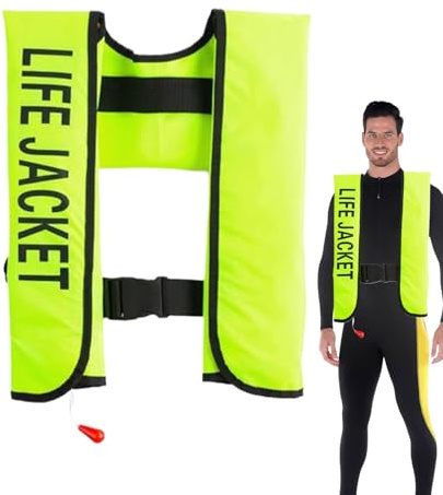 Gilet da nuoto per adulti | Giacca gonfiabile automatica per sport acquatici - Giacca galleggiante all'aperto per Surf Paddle Rafting e Barca