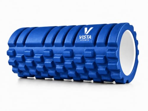 Foam Roller for Deep Tissue Muscle Massage Trigger Point Muscles Enhance Recovery for Physical Therapy and Rehab (Blue)