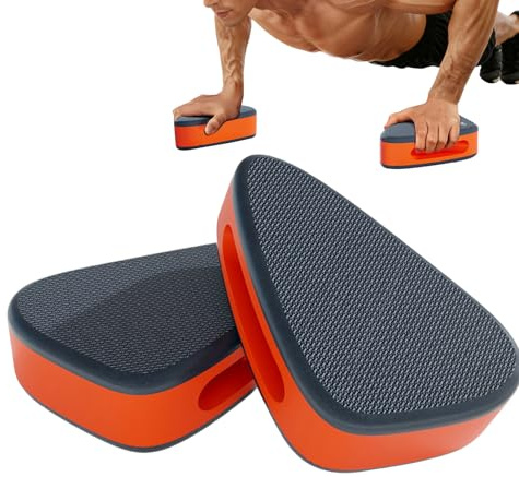Barra ergonómica para flexiones, mango antideslizante, accesorio de flexiones con soporte, agarre cómodo con precisión, construcción resistente para hombres y mujeres, gimnasio en casa, actividades