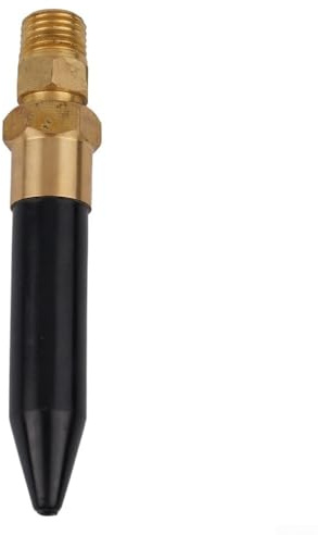 Buse de gaz d'hélium en laiton NPT1/4-18 - Valve d'inclinaison pour ballon de gonflage, réservoir cylindrique, embout en caoutchouc, décoration en feuille de latex