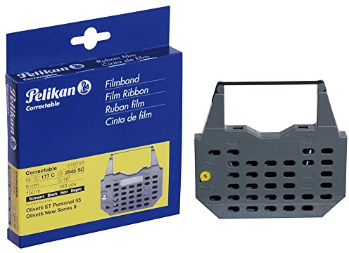 Pelikan Farbband Gruppe 177 C Correctable für Olivetti ETP, 8 mm x 150 m, schwarz