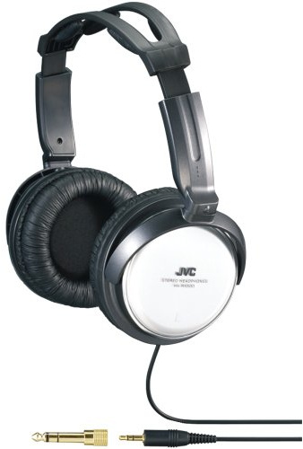 JVC HARX500 Full-Size Headphones (Silver)
