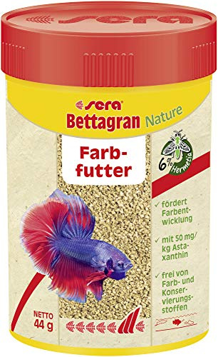 sera Bettagran Farbfutter ein langsam sinkendes Softgranulat mit Präbiotika , geringere Wasserbelastung & weniger Algen, die Farbentwicklung durch Haematococcus-Algen 2-pack