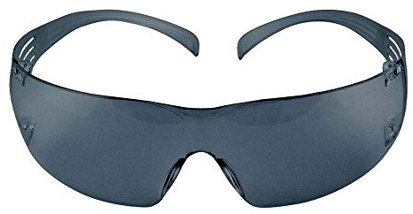 3M SecureFit Safety Glasses, Anti-Scratch / Anti-Fog, Grey Lens, SF202AS/AF-EU