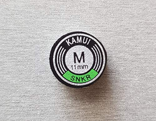 KAMUI Queue-Spitze für Snooker-Queue, 11 mm, Schwarz
