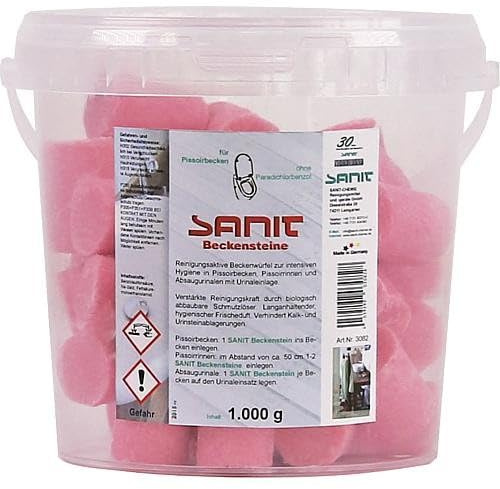 SANIT Beckensteine 48 Stk. 1kg
