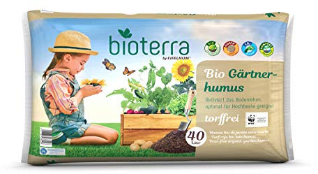 BIOTERRA Bio Gärtnerhumus Torffrei 40l