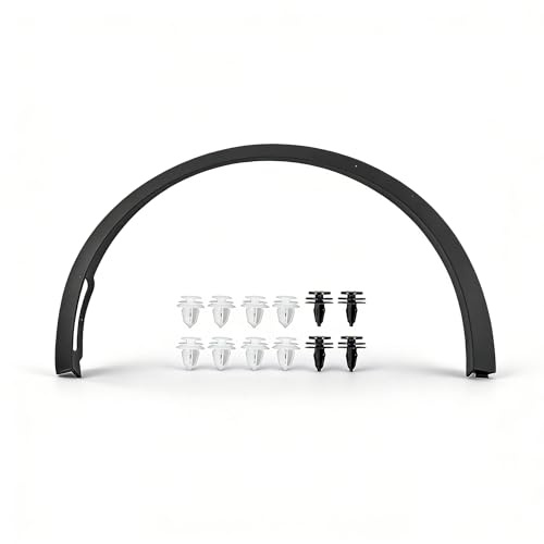 Flare pour Model Y, Moulure de Passage de Roue évasée côté Passager Arrière, Moulure de Roue côté Voiture Pare-éclaboussures pour Model Y 2020 à 2023 (Avant