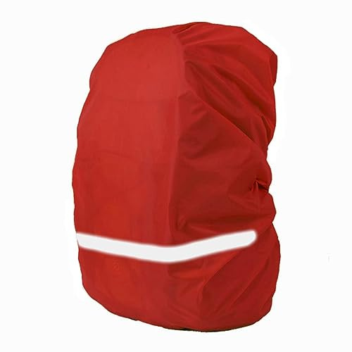 König Design Rucksack Regenschutz für 10–70 l: Schulranzen Regenschutz, reflektierende Rucksack Schutzhülle Wasserdicht Regenhülle Rucksack – ideal zum Wandern Camping Radfahren Reisen
