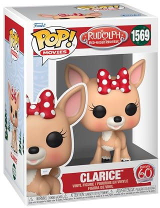 Funko Pop! Movies: Rudolph – Clarice​ - Rudolph the Red-Nosed Reindeer - Collectable Vinyl Figure - Gift Idea - Official Merchandise - Toys for Kids & Adults - Movies Fans