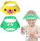 XBFOCNH 2pcs Duschhaube Kinder Baby Duschhaube,Baby Verstellbarer Shampoo Schutz, Shampoo Bade Bad SchüTzen Weiche Kappe Hut, Kappe Wasserdicht Cap für Kinder