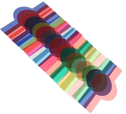 20 Stück PVC Farbfilter für Kamerablitz und Lichtkorrektur | Farbfilterzubehör für 20 Farben, zur Farbangleichung und Akzentbeleuchtung, Kamerafoto Zubehör