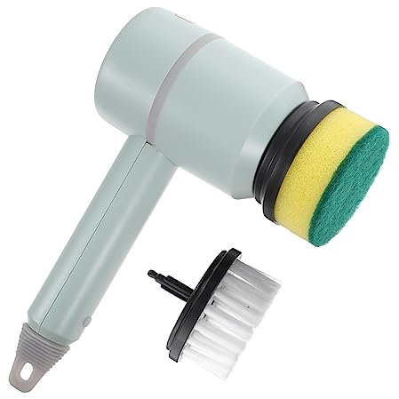 Beavorty Electric Grout Scrubber Oven Cleaner Pot Scrubbers for Kitchen Hand Held Dish Brush Sink Brush