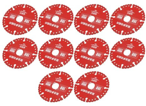 10 Pezzi Mola da Taglio Multifunzionale, Mola da Taglio Smeriglio per Smerigliatrice Angolare, Disco da Taglio per Smerigliatrice per Smerigliatrici Angolari Pneumatiche, Lama da