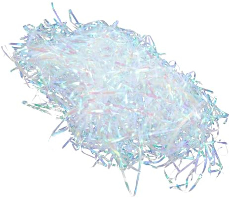 HEALSOPTHY 20g Cut Paper Fillers Lafite Grass Silk Paper Light Decorative Shred Fillers for Baskets Packaging Supplies