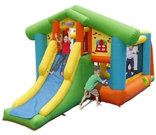 YKMYXZ， Castillo hinchable Casa de rebote inflable portátil que se instala en segundos