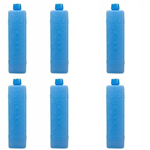 6pcs Klimaanlage Kühlakkus, Kühlakkus Für Luftkühler, Kühlereisbeutel Wiederverwendbares Langlebiges, Kaltes Gefrierpack Für Kühler, Luchbox