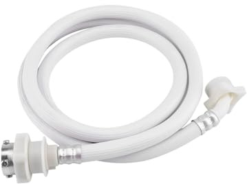 2m/3m Length Washing Machine Water Inlet Hose Washer Pipe Tube Connector PVC Hose White Color Long Length(2m)
