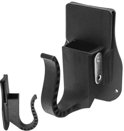Gancho para taladro, 14 x 10 cm, gancho para cinturón de herramientas, accesorios ergonómicos para cintura, ganchos de nailon resistentes, ganchos de sujeción para bastidores de acceso rápido