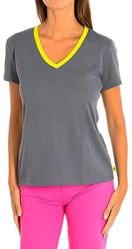 Zumba T-Shirt Dip-It-Low Grigio/Lime L