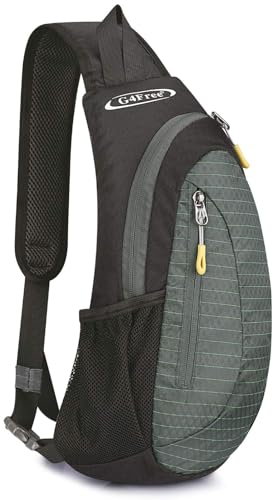 G4Free Leichte Brusttasche Sling Schulter Rucksäcke Nette Umhängetasche Dreieck Pack Rucksack zum Wandern Radfahren Reisen oder Multipurpose Tagepacks