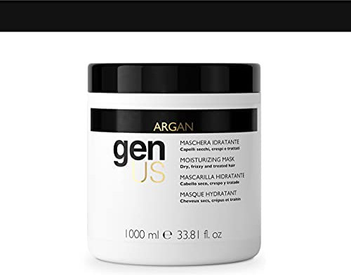 Maschera idratante per capelli secchi GEN US all'olio di Argan 1000ml PCC1C