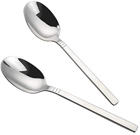 Kiddream Suppenlöffel 12er Set, Esslöffel Edelstahl