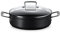 Le Creuset Toughened Non-Stick 24cm Sauteuse, 51113240010500, Black