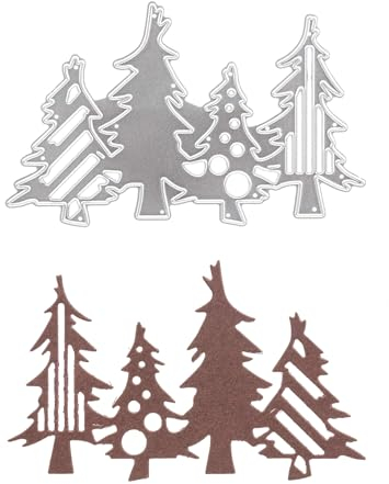 Stanzenshop Stanzschablone: Tannenbäume - Kreative basteln Ideen für Weihnachtsdeko mit perfekten Tannenbaum-Designs, Ideal für DIY-Liebhaber und Handwerksenthusiasten.