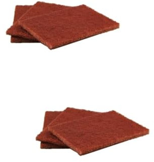 INOOMP 10 Stk Nylon-Reinigungspads easy putz reinigungsperlen Scheuerschwämme aus Nylon robuste Reinigungspads Bratpfanne Grillplatten-Reinigungspads Scheuerpads Korund Scheuerschwamm