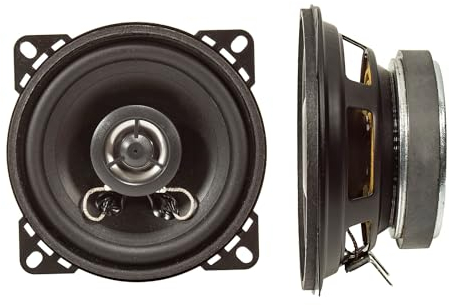 tomzz Audio 4000-998-1 TA 10.0 Pro Koaxial 2-Wege Lautsprecher Set 100mm 40 Watt Lautsprecher Satz