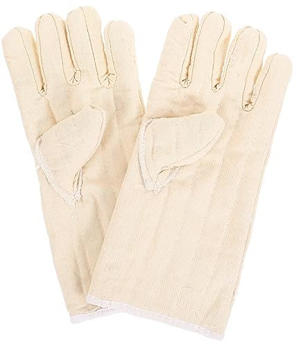 TOPBATHY Insulated Protective Gloves Heat Resistant for Oven Grill Gloves for Bbq Cooking Canvas Material for Outdoor Camping