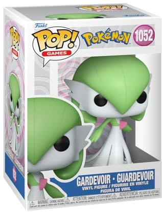 Funko POP! Games: Pokemon - Gardevoir | Offizielles Gaming Merch - Vinyl Sammelfigur als Regal Deko - Geschenkidee zum Geburtstag für Fans und Sammler