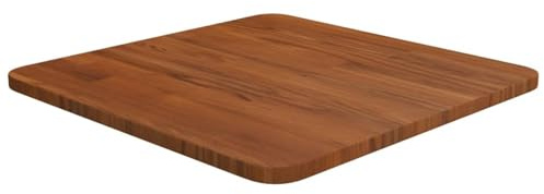 ShGaxin Tablero de Mesa Cuadrada Madera Roble marrón Oscuro 40x40x1,5cm, Tableros para Escritorios, Tableros para Mesas De Comedor - 343014