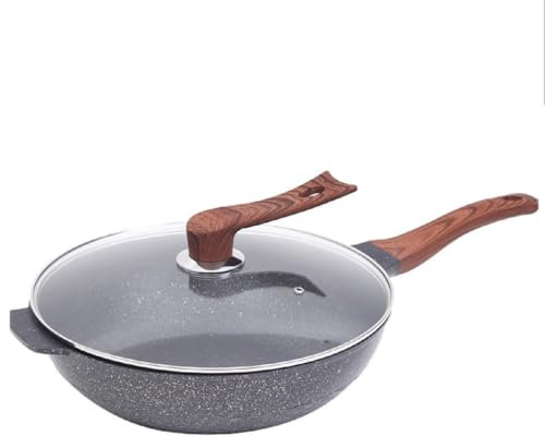 MMRTDJDR Wok per la Padella per Le Verdure friggibili per la casa