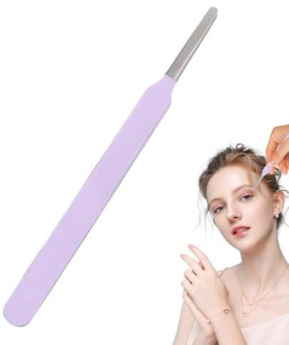 Wimpernfähigkeiten für falsche Wimpern, Pinzetten für Wimpern Edelstahl | Cluster Professional Beauty Tools Haarentfernerclip für