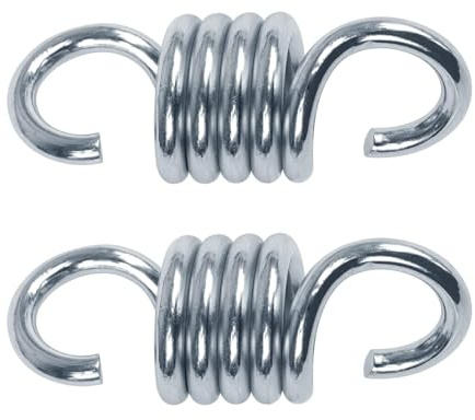Lot de 2 ressorts pour hamac - Ressort oscillant - Charge de suspension de 310 kg