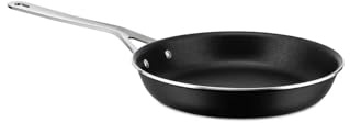 Alessi Pots&Pans JM110/16 B - Padella, Alluminio Rivestimento Ceramico, ø16 | Padella a manico lungo di design in alluminio con rivestimento antiaderente ceramico, adatta a ogni piano cottura