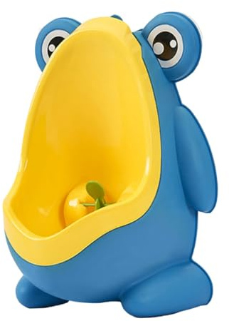 Urinale Addestramento Ragazzi Cartone Blu Pp 1 Pezzo Bagno | Design a Forma di Animale, Facile da Pulire, Stile Simpatico, per Bambini Stile Casuale
