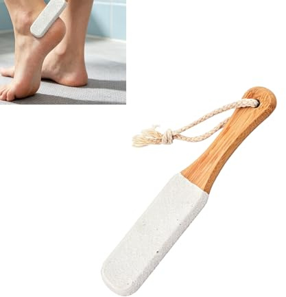 Pumice Stone for Feet Foot File Pumice Stone Handle with Rope Through Hole