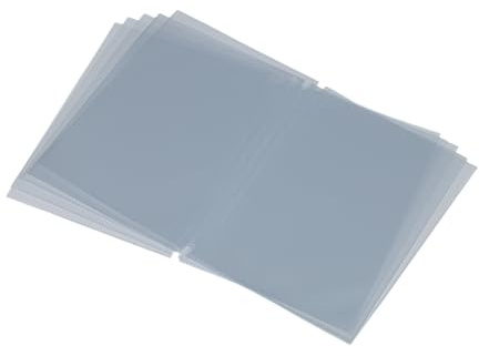 Securit A5 Plastic Inserts for Restaurant Menu Holders, Set of 10 Paper Refill Pockets Suitable for Restaurant, Bar or Cafe Menu Holder - Wipe Clean Menu
