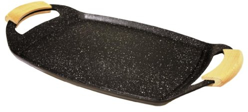 Baumalu 384131 - Piastra in ghisa di alluminio, 48.5 x 28.5 x 3.7 cm