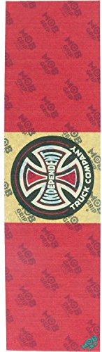 Independent MOB Banner Griptape transparent / rot – 22,9 x 83,8 cm